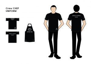 Crew-chef-uniform