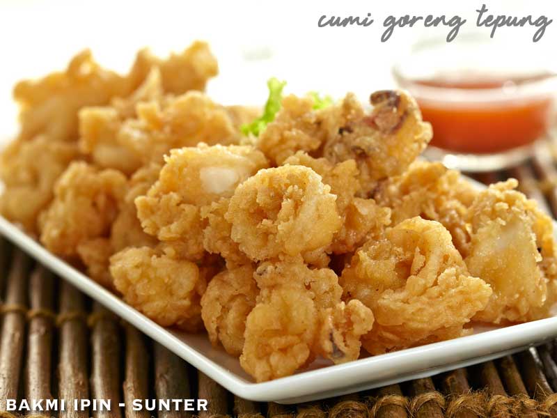 cumi goreng tepung